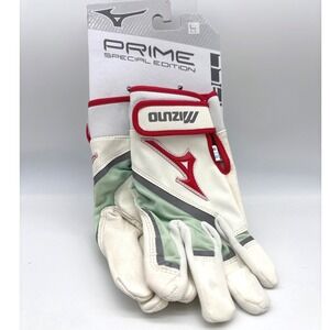 Mizuno Prime Special Edition Softball Batting Gloves‎ Leather Palm Large